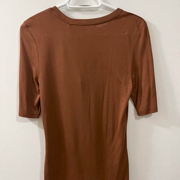 Vero Moda Women's T-Shirt, Small, Brown - Picture 2 of 8